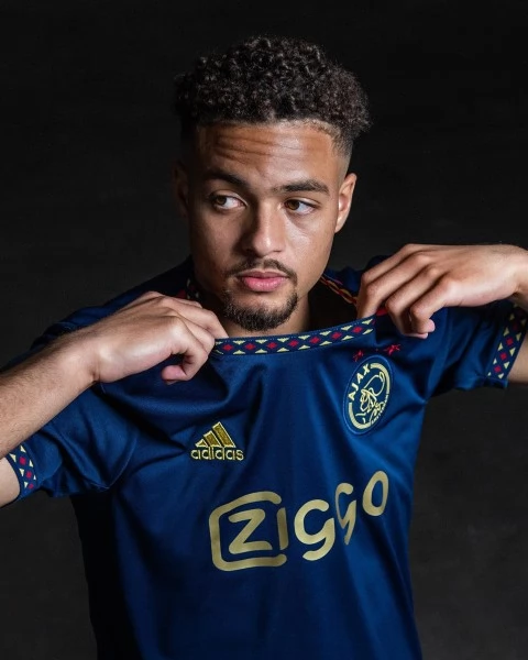 AFC Ajax Dětské Fotbalové Dresy Komplet 2022-23 Venkovní